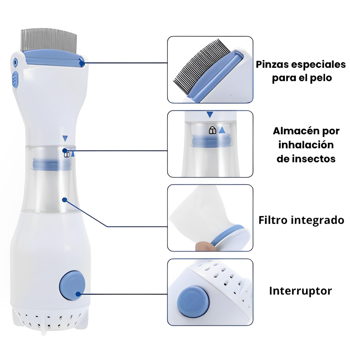 Matapiojos Eléctrico Multifunción