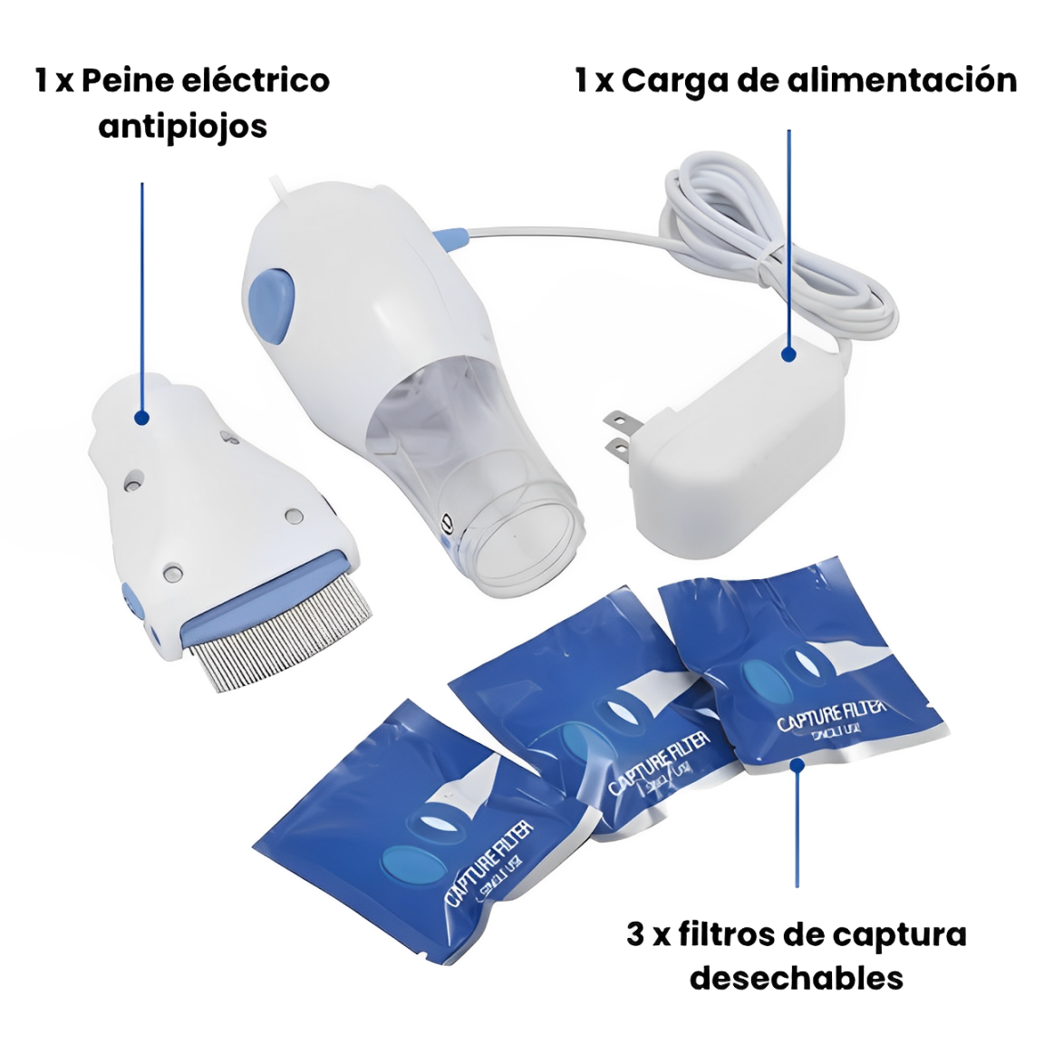 Matapiojos Eléctrico Multifunción